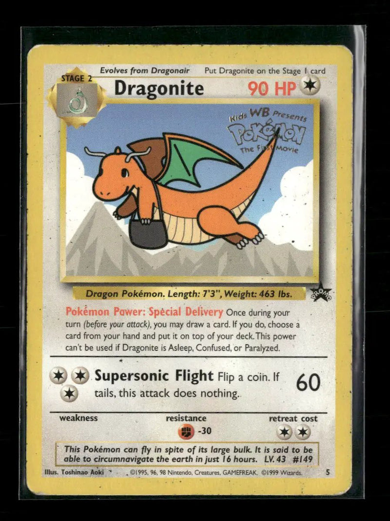 WoTC Promo Dragonite (Movie Promo) #05/53 *Damaged*