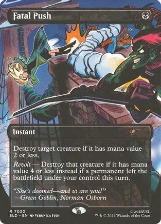 Fatal Push (7020) (SLD-7020) - Secret Lair Drop Series