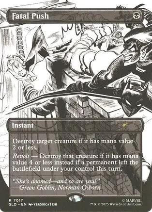 Fatal Push (7017) (SLD-7017) - Secret Lair Drop Series