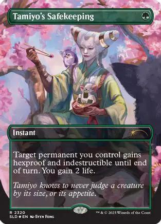 Tamiyo's Safekeeping (Rainbow Foil) (SLD-2320) - Secret Lair Drop Series Foil