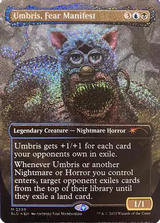 Umbris, Fear Manifest (Confetti Foil) (SLD-2339) - Secret Lair Drop Series Foil