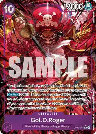 Gol.D.Roger (064) (Alternate Art) (OP13-064) - Carrying On His Will Foil