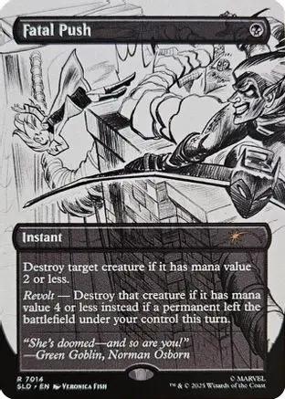 Fatal Push (7014) (SLD-7014) - Secret Lair Drop Series
