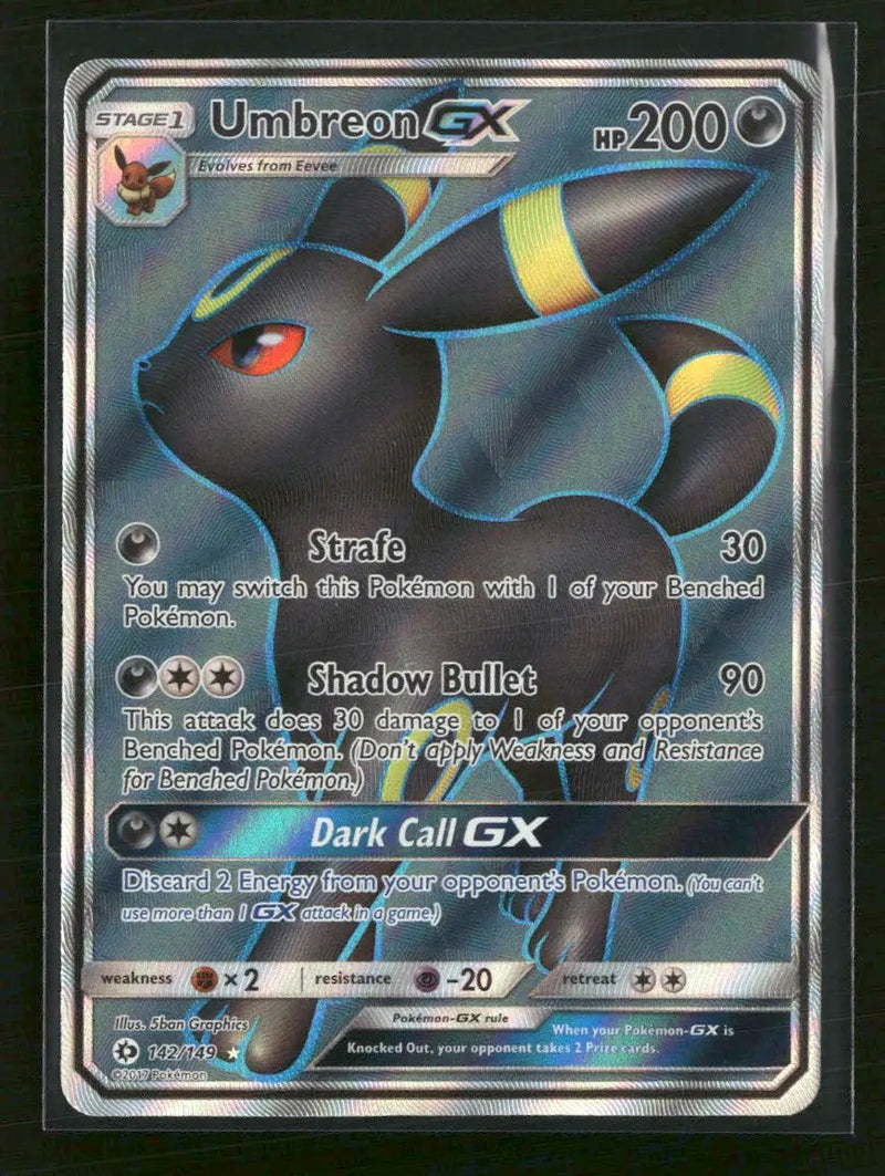 SM Base Set Umbreon GX (Full Art) #142/149