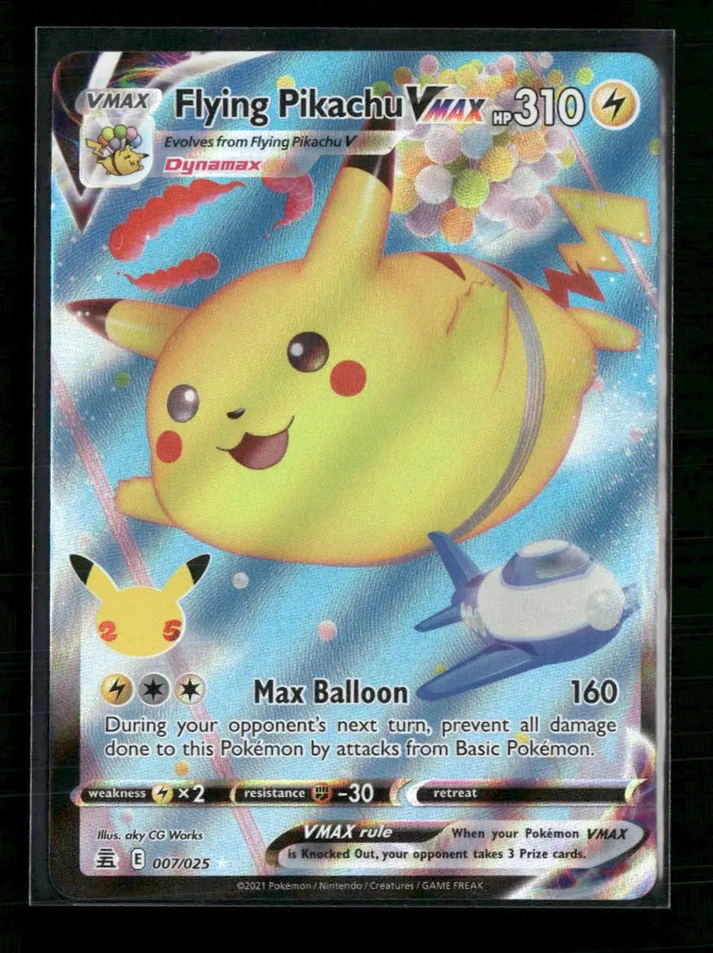 Celebrations Flying Pikachu VMAX #007/025