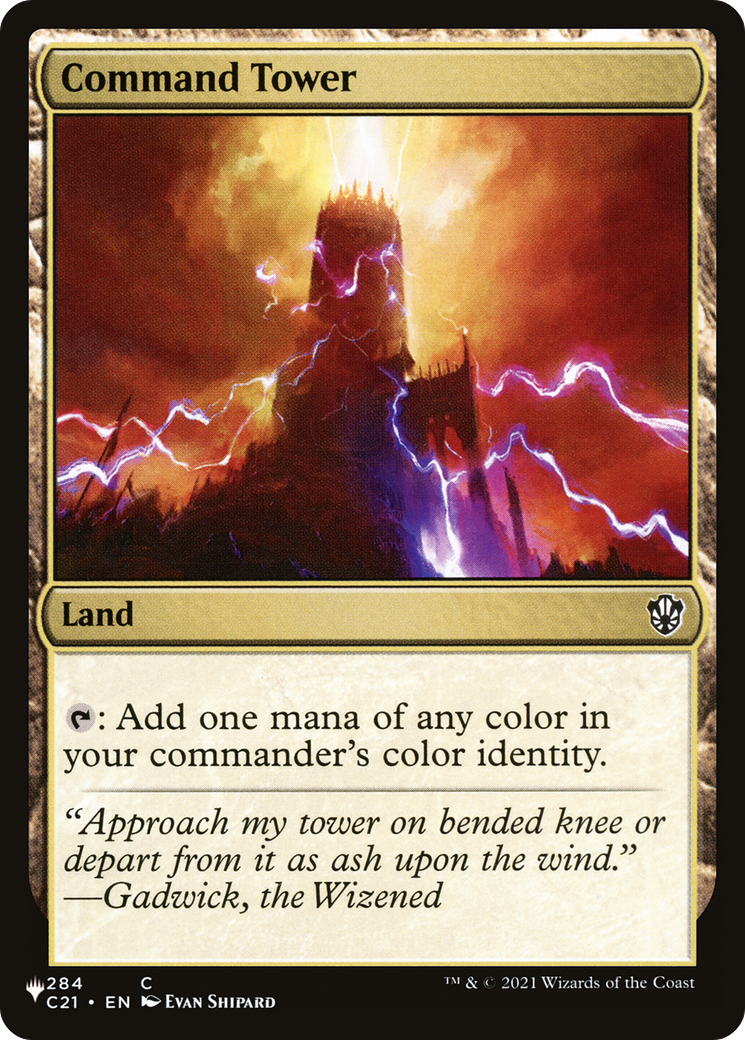 Command Tower (LIST-C21-284) - The List