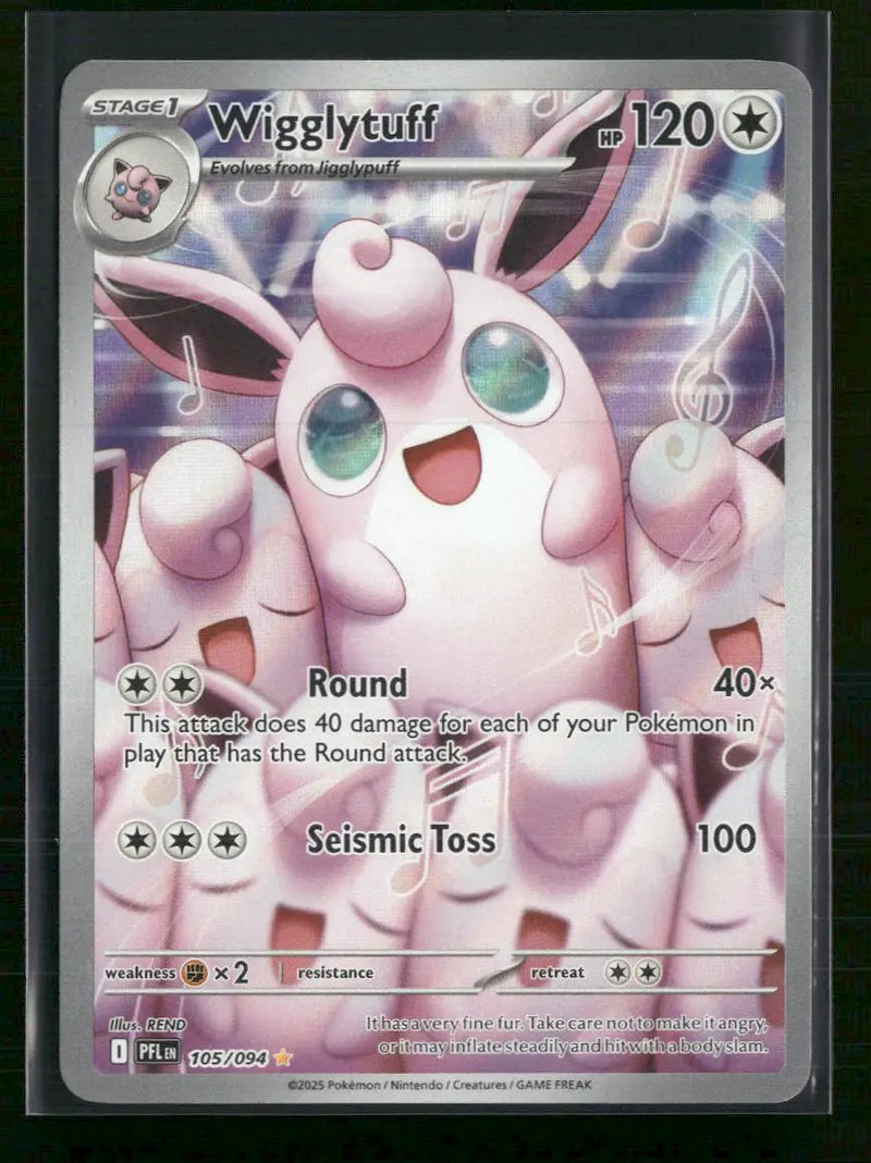 ME02: Phantasmal Flames Wigglytuff #105/094
