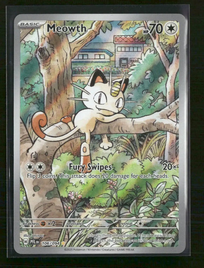 ME02: Phantasmal Flames Meowth #106/094
