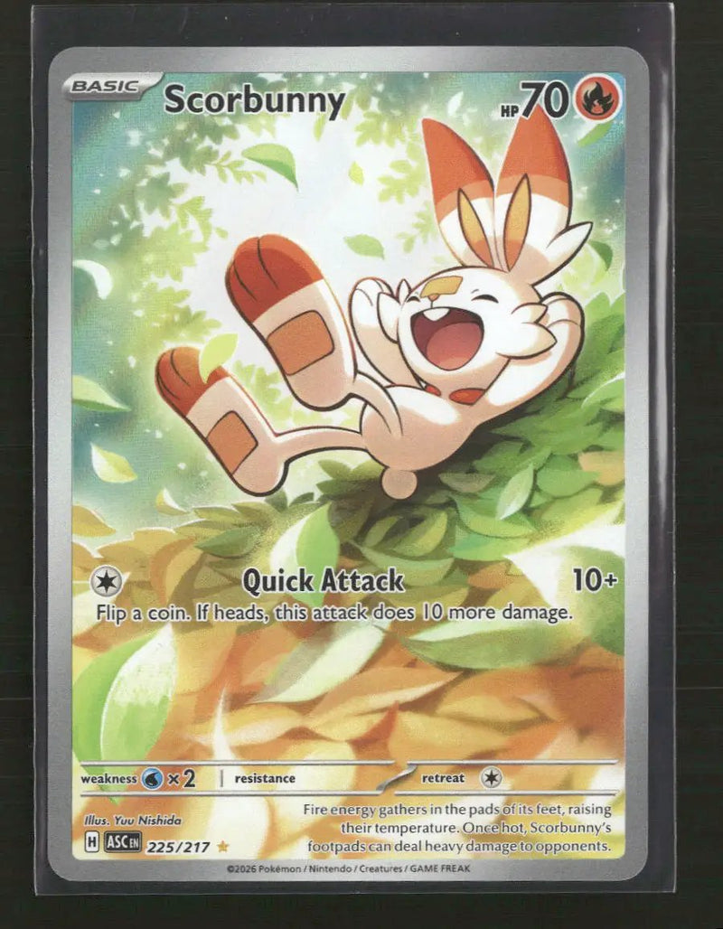 ME: Ascended Heroes Scorbunny #225/217