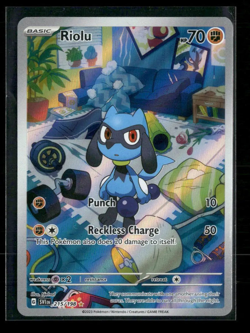 SV01: Scarlet & Violet Base Set Riolu #215/198