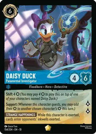 Daisy Duck - Paranormal Investigator (154/204) - Whispers in the Well Cold Foil