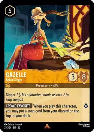 Gazelle - Ballad Singer (25/204) - Whispers in the Well