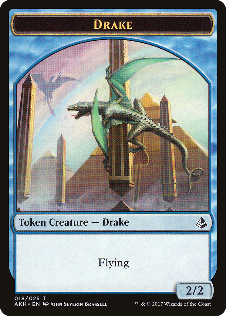 Drake (AKH-018) - Amonkhet Tokens
