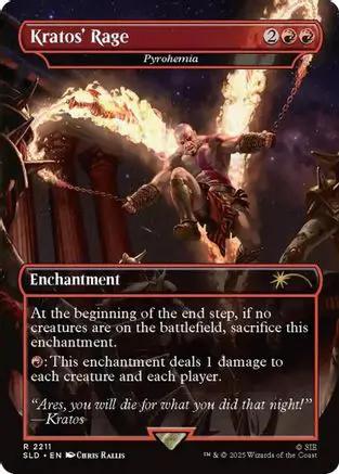 Kratos' Rage - Pyrohemia (SLD-2211) - Secret Lair Drop Series