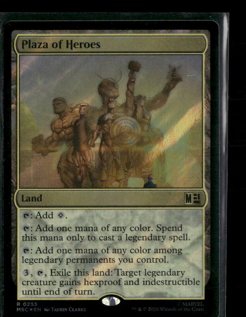 Commander: Marvel Super Heroes Plaza of Heroes (Surge Foil) #255