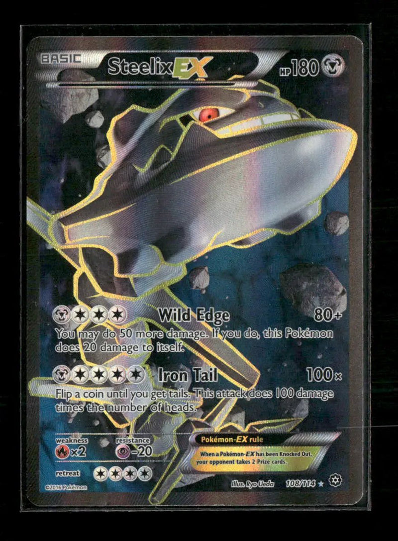 XY - Steam Siege Steelix EX (Full Art) #108/114