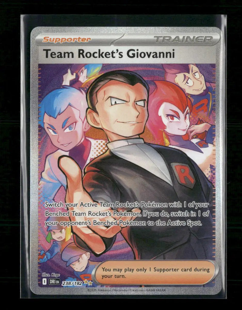 SV10: Destined Rivals Team Rocket's Giovanni #238/182