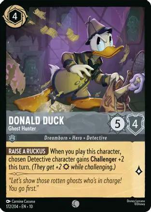 Donald Duck - Ghost Hunter (172/204) - Whispers in the Well Cold Foil