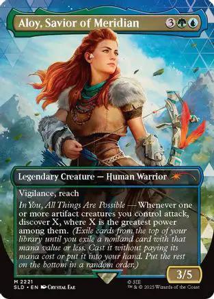 Aloy, Savior of Meridian (SLD-2221) - Secret Lair Drop Series
