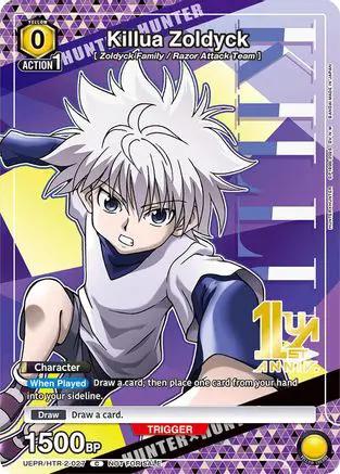 Killua Zoldyck (027) (UEPR/HTR-2-027) - Union Arena Promotion Cards
