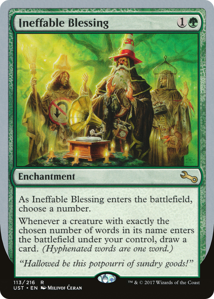 Ineffable Blessing (UST-113F) - Unstable