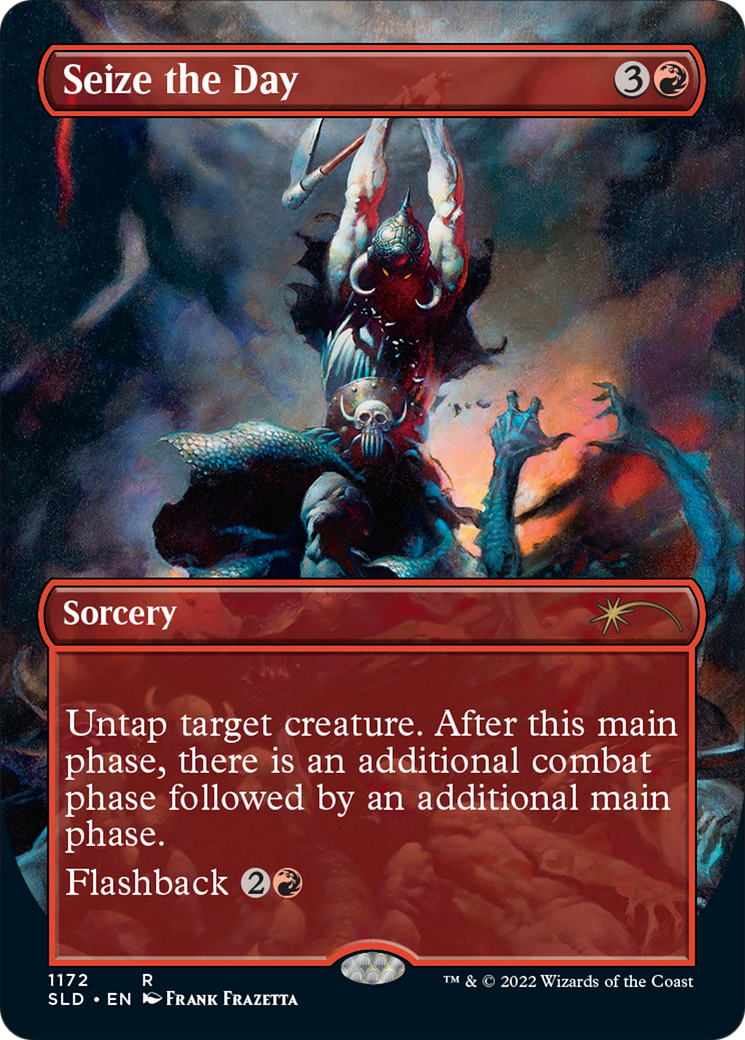 Seize the Day (SLD-1172) - Secret Lair Drop (Borderless) Foil