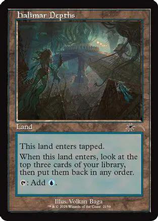 Halimar Depths (Retro Frame) (SLD-2159) - Secret Lair Drop Series