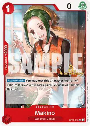 Makino (OP13-015) - Carrying On His Will: 3rd Anniversary Tournament Cards