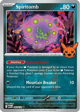 Spiritomb (Pokeween 2025) 087/132 - Miscellaneous Cards & Products Reverse Holofoil