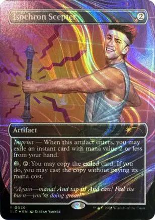 Isochron Scepter (Halo Foil) (SLC-036) - Secret Lair Countdown Kit Foil