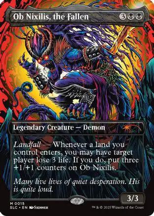 Ob Nixilis, the Fallen (SLC-015) - Secret Lair Countdown Kit Foil