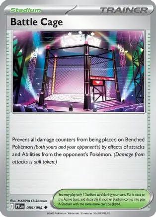 Battle Cage 085/094 - ME02 Phantasmal Flames Reverse Holofoil