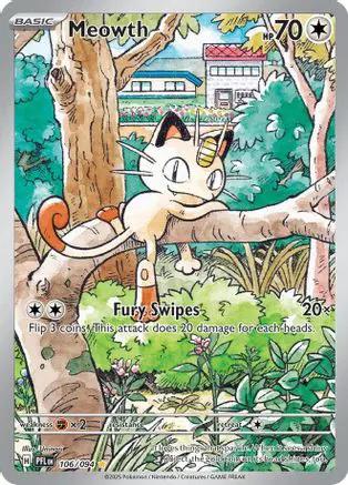 Meowth 106 - ME02 Phantasmal Flames Holofoil