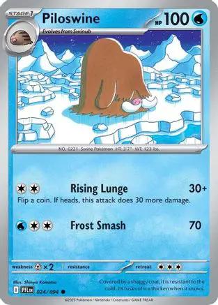Piloswine 024 - ME02 Phantasmal Flames