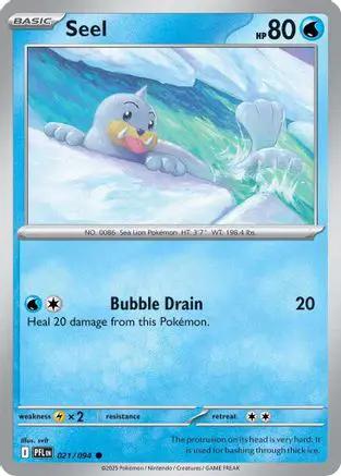 Seel 021 - ME02 Phantasmal Flames Reverse Holofoil