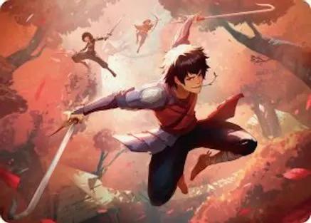 Jet, Freedom Fighter Art Card (ASTLA-022) - Art Series: Avatar: The Last Airbender