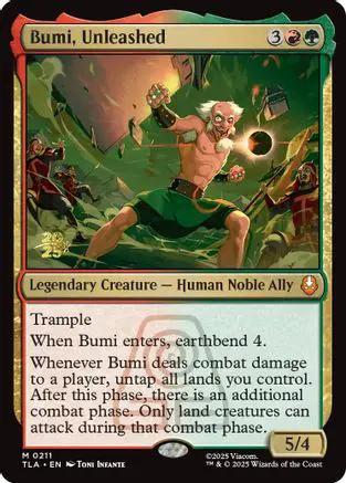 Bumi, Unleashed (PRE-211) - Prerelease Cards Foil