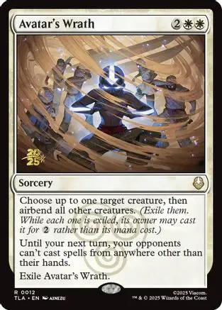 Avatar's Wrath (PRE-012) - Prerelease Cards Foil