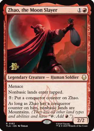 Zhao, the Moon Slayer (PRE-162) - Prerelease Cards Foil