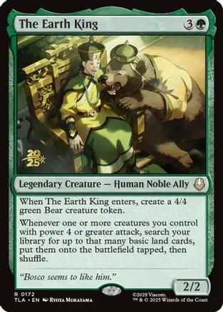 The Earth King (PRE-172) - Prerelease Cards Foil