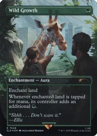 Wild Growth (Rainbow Foil) (SLD-7049) - Secret Lair Drop Series Foil