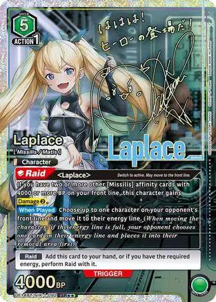 Laplace (092) (SR**) (UE14BT/NIK-1-092) - UE14BT GODDESS OF VICTORY NIKKE Foil