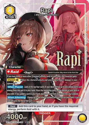 Rapi (106) (SR*) (UE14BT/NIK-1-106) - UE14BT GODDESS OF VICTORY NIKKE Foil