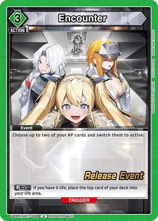 Encounter (098) (UE14BT/NIK-1-098) - UE14BT GODDESS OF VICTORY NIKKE Release Event Cards