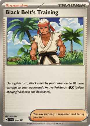 Black Belt's Training 219 - SV Scarlet & Violet Promo Cards
