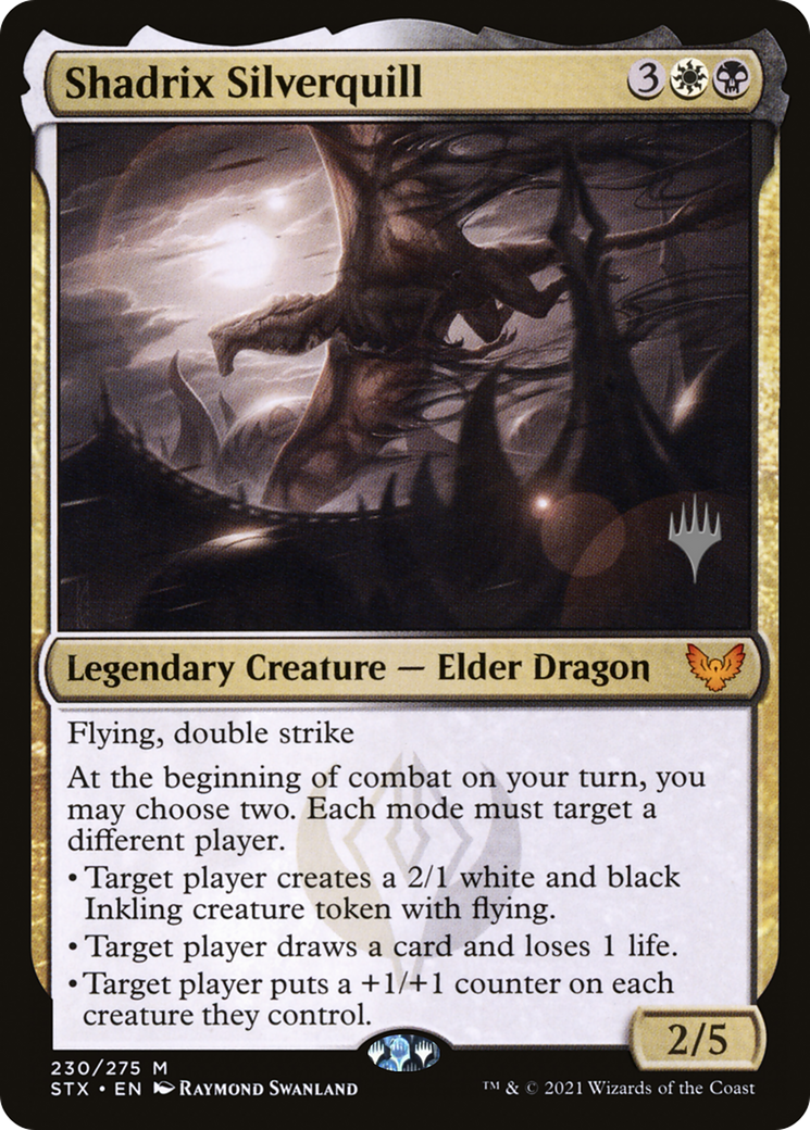 Shadrix Silverquill (PPSTX-230P) - Strixhaven: School of Mages Promos