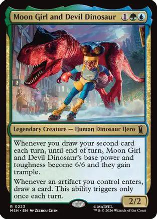 Moon Girl and Devil Dinosaur (MSH-223) - Marvel Super Heroes