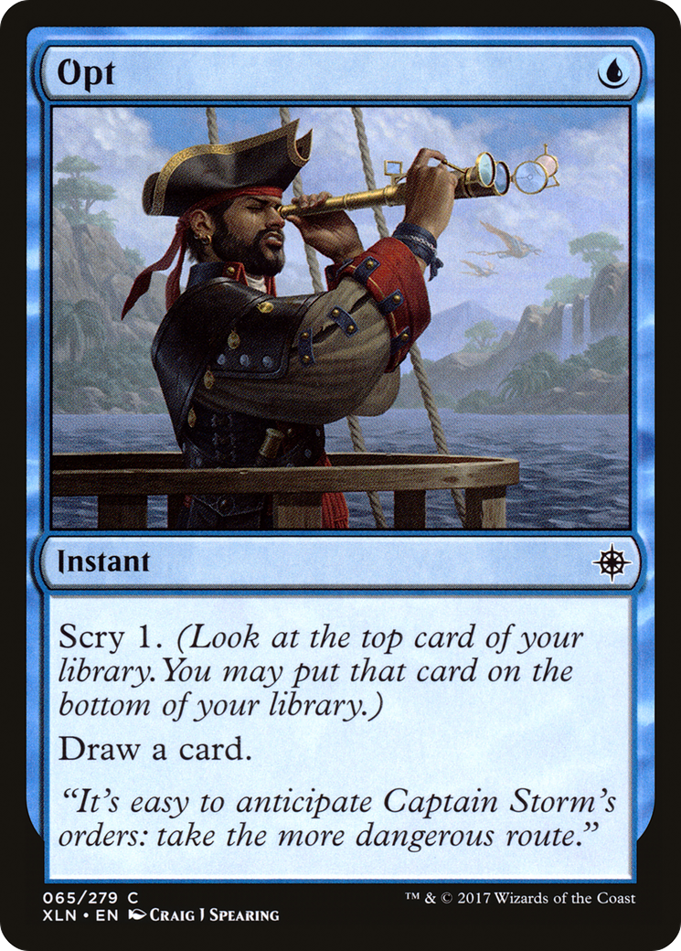Opt (XLN-065) - Ixalan Foil