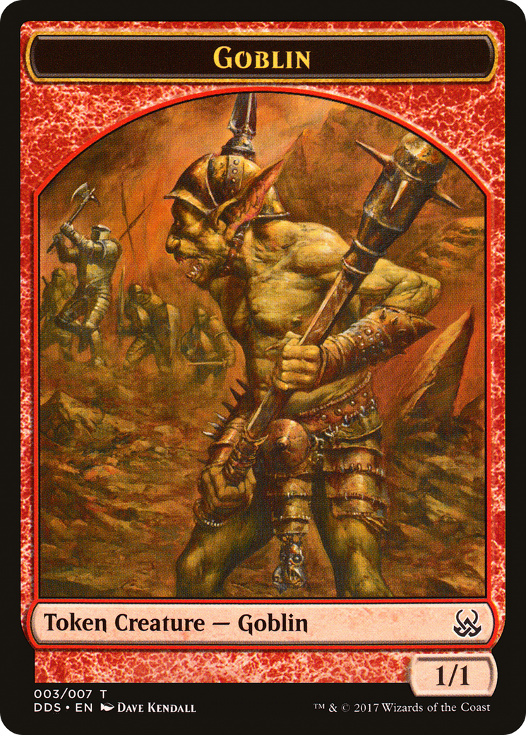 Goblin (DDS-003) - Duel Decks: Mind vs. Might Tokens