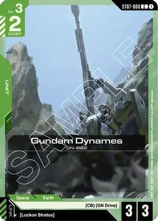 Gundam Dynames (ST07-006) (ST07-004) - Starter Deck 07 Celestial Drive